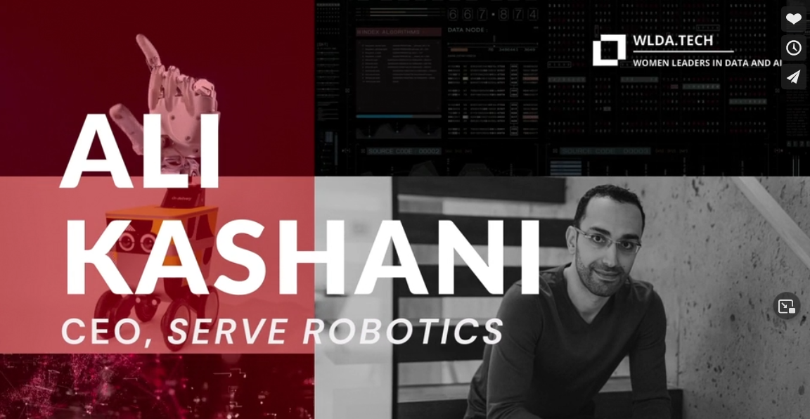 Ali Kashani, CEO at Serve Robotics