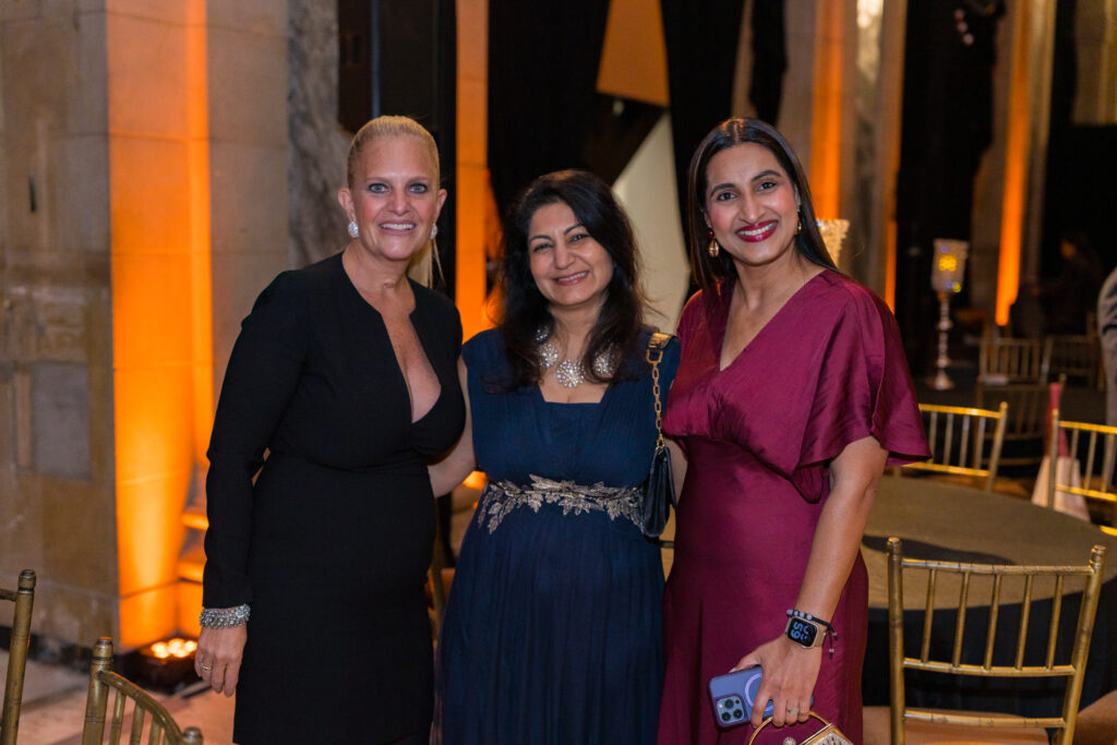 Guests at the cocktail reception