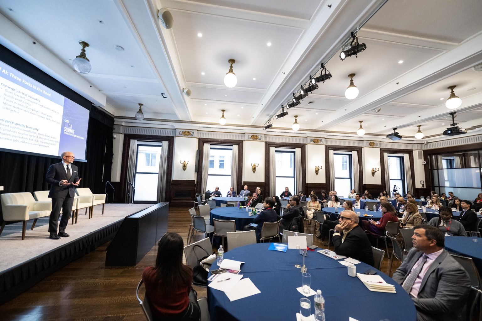 Keynote at the WLDA Summit at the NYSE — previous WLDA event